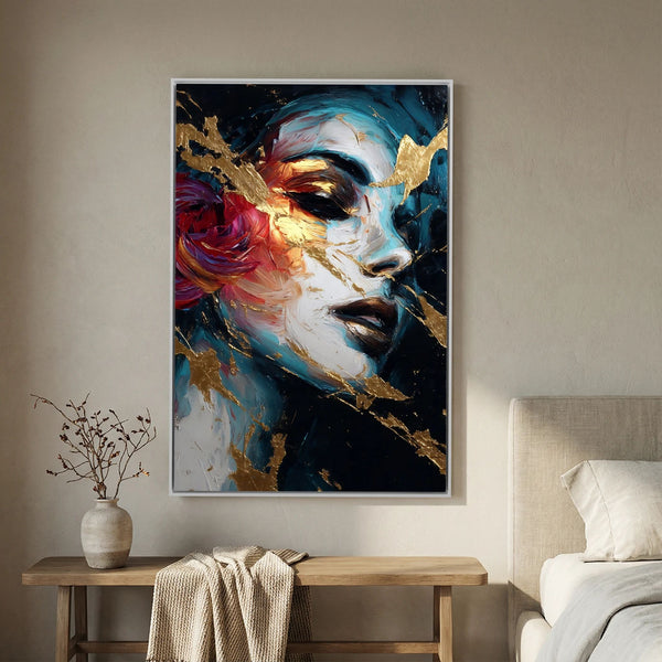 Glamour Abstract Portrait