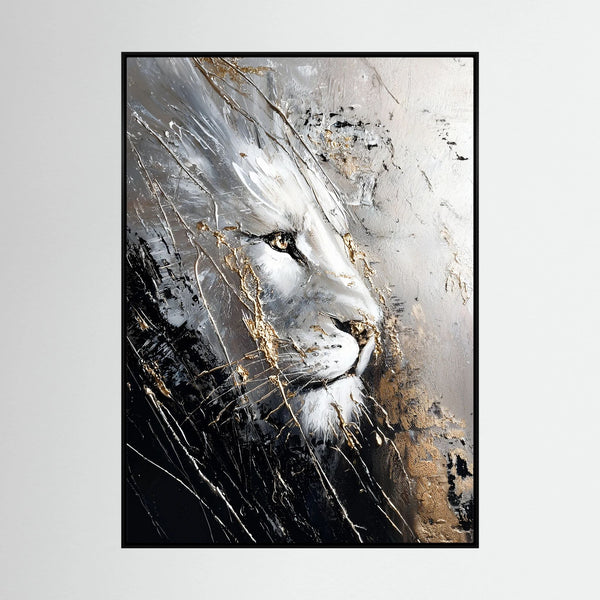 Abstract Lion 001