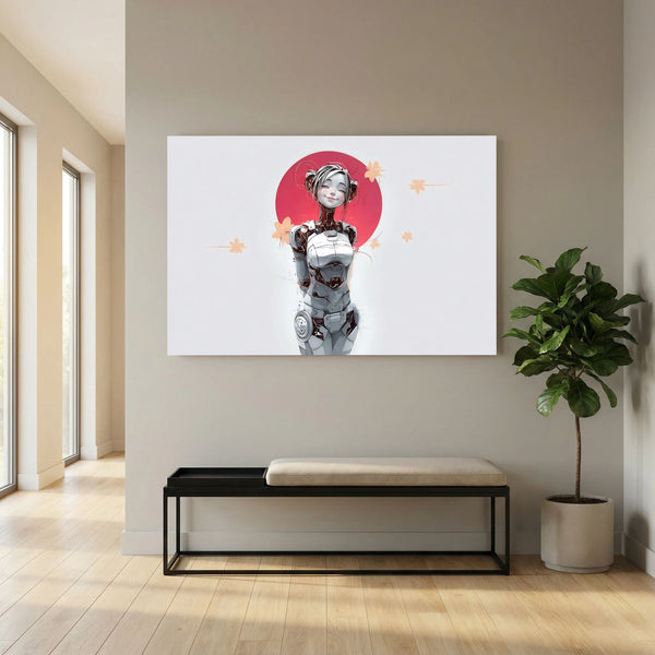 Country Artwork Cyborg Girl 001