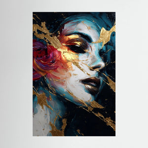 Glamour Abstract Portrait