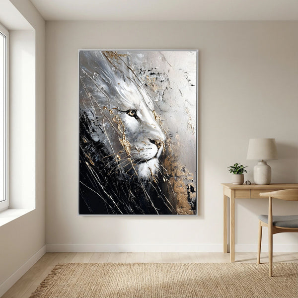 Abstract Lion 001
