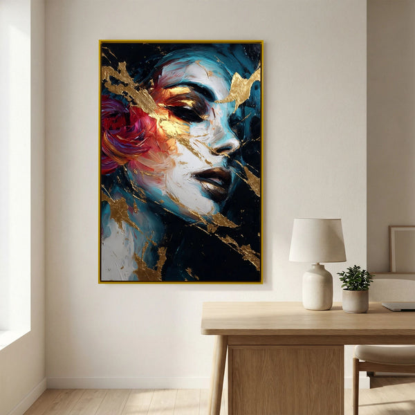 Glamour Abstract Portrait