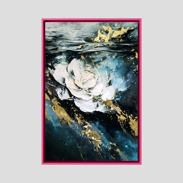 Abstract Floral - Falling Rose
