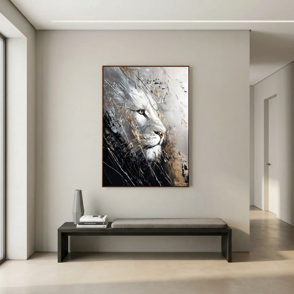 Abstract Lion 001