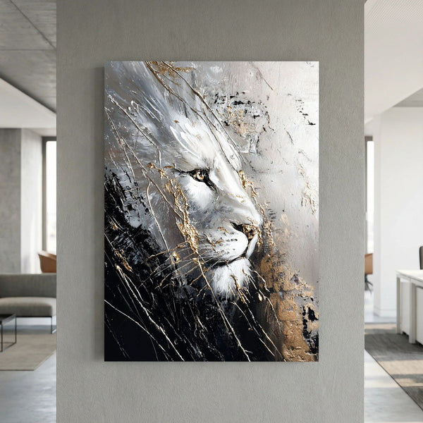 Abstract Lion 001