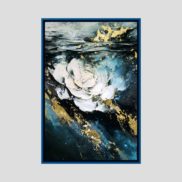 Abstract Floral - Falling Rose