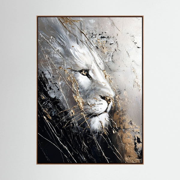 Abstract Lion 001