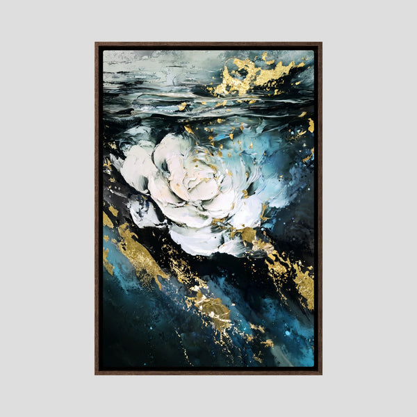 Abstract Floral - Falling Rose