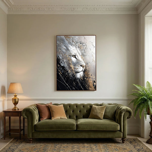 Abstract Lion 001