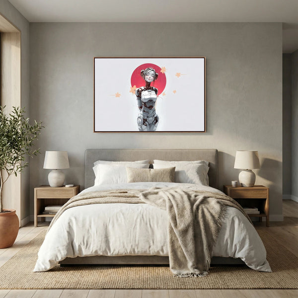 Country Artwork Cyborg Girl 001