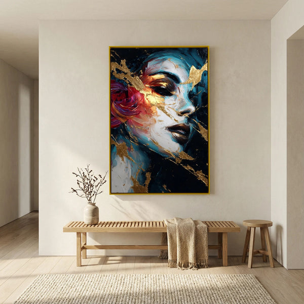 Glamour Abstract Portrait