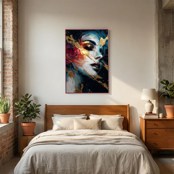 Glamour Abstract Portrait