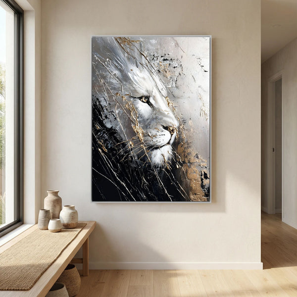 Abstract Lion 001