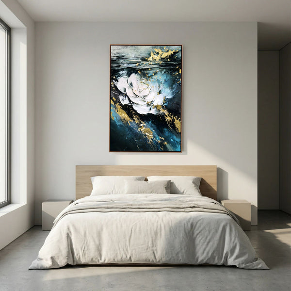 Abstract Floral - Falling Rose